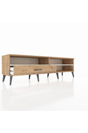 Hyperion TV Ünitesi 2 Raflı Tek Çekmeceli  176x44x51 Çam-Aytaşı/Çam