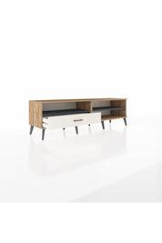 Hyperion TV Ünitesi 2 Raflı Tek Çekmeceli  176x44x51 Çam-Antrasit/Aytaşı