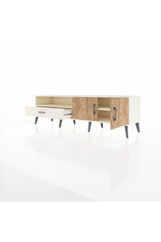 Hyperion TV Ünitesi 2 Raflı Tek Çekmeceli 2 Kapaklı 176x44x51 Aytaşı-Çam/Aytaşı