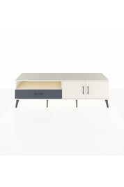 Hyperion TV Ünitesi 2 Raflı Tek Çekmeceli 2 Kapaklı 176x44x51 Aytaşı-Aytaşı/Antrasit