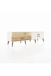 Hyperion TV Ünitesi 2 Raflı Tek Çekmeceli 2 Kapaklı 176x44x51 Aytaşı-Aytaşı/Çam