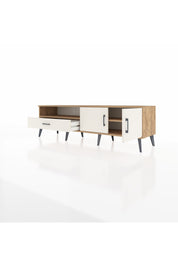 Hyperion TV Ünitesi 2 Raflı Tek Çekmeceli 2 Kapaklı 176x44x51 Çam-Aytaşı/Aytaşı