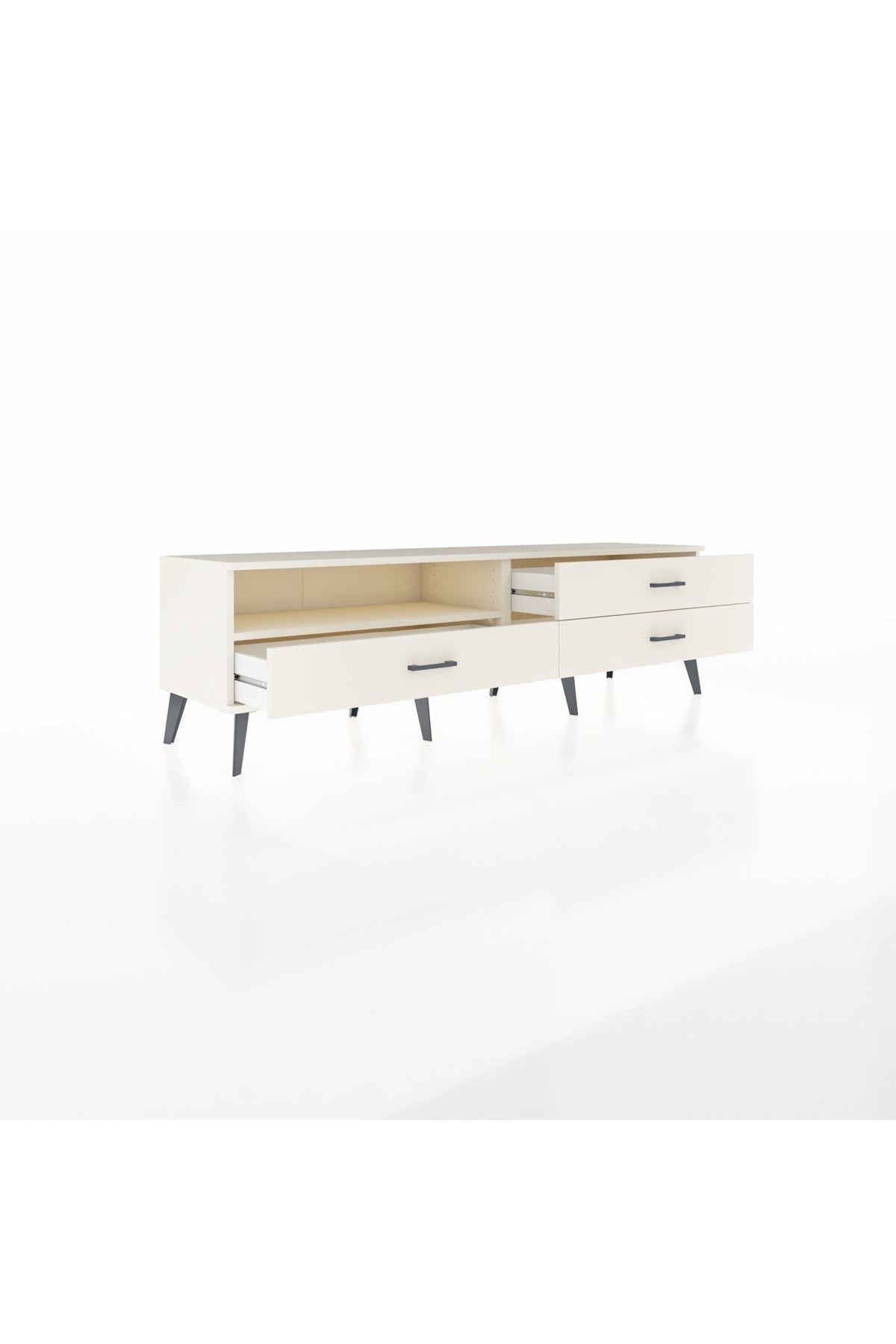 Hyperion TV Ünitesi Tek Raflı 3 Çekmeceli  176x44x51 Aytaşı-Aytaşı/Aytaşı