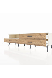 Hyperion TV Ünitesi Tek Raflı 3 Çekmeceli  176x44x51 Aytaşı-Aytaşı/Çam