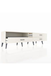 Hyperion TV Ünitesi Tek Raflı 3 Çekmeceli  176x44x51 Aytaşı-Antrasit/Aytaşı