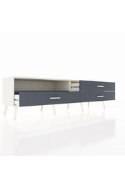 Hyperion TV Ünitesi Tek Raflı 3 Çekmeceli  176x44x51 Aytaşı-Antrasit/Antrasit