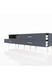 Hyperion TV Ünitesi Tek Raflı 3 Çekmeceli  176x44x51 Antrasit-Çam/Antrasit