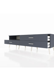 Hyperion TV Ünitesi Tek Raflı 3 Çekmeceli  176x44x51 Antrasit-Antrasit/Antrasit