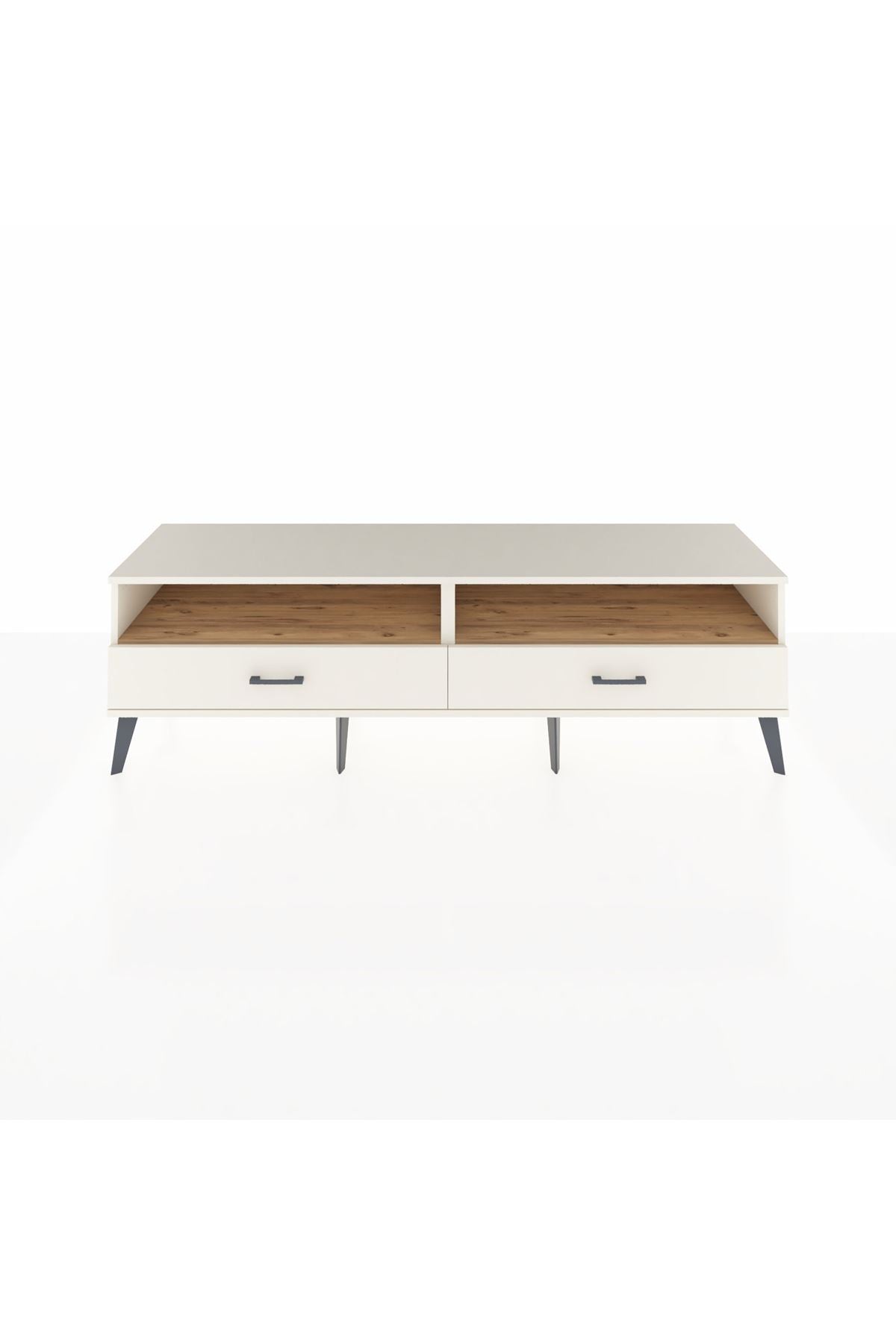 Hyperion TV Ünitesi 2 Raflı 2 Çekmeceli  176x44x51 Aytaşı-Çam/Aytaşı