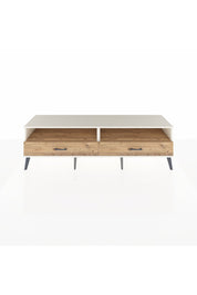 Hyperion TV Ünitesi 2 Raflı 2 Çekmeceli  176x44x51 Aytaşı-Çam/Çam