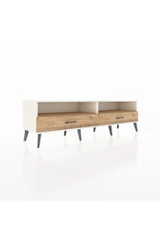 Hyperion TV Ünitesi 2 Raflı 2 Çekmeceli  176x44x51 Aytaşı-Çam/Çam