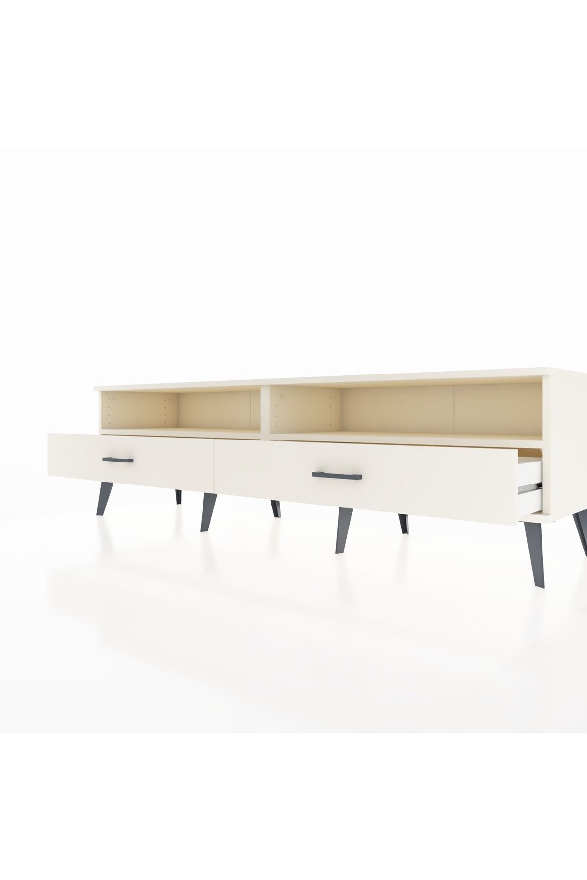 Hyperion TV Ünitesi 2 Raflı 2 Çekmeceli  176x44x51 Aytaşı-Aytaşı/Aytaşı