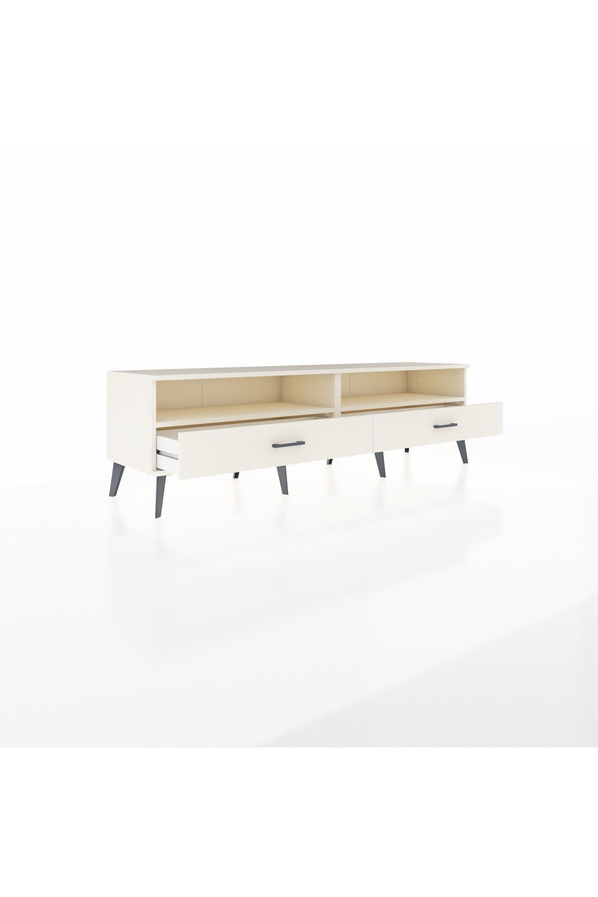 Hyperion TV Ünitesi 2 Raflı 2 Çekmeceli  176x44x51 Aytaşı-Aytaşı/Aytaşı