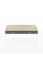 Hyperion TV Ünitesi 2 Raflı 2 Çekmeceli  176x44x51 Aytaşı-Aytaşı/Antrasit