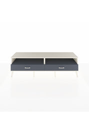 Hyperion TV Ünitesi 2 Raflı 2 Çekmeceli  176x44x51 Aytaşı-Antrasit/Antrasit