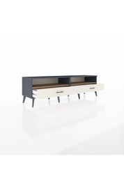 Hyperion TV Ünitesi 2 Raflı 2 Çekmeceli  176x44x51 Antrasit-Çam/Aytaşı