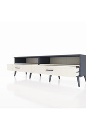 Hyperion TV Ünitesi 2 Raflı 2 Çekmeceli  176x44x51 Antrasit-Aytaşı/Aytaşı