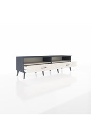 Hyperion TV Ünitesi 2 Raflı 2 Çekmeceli  176x44x51 Antrasit-Aytaşı/Aytaşı