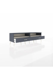 Hyperion TV Ünitesi 2 Raflı 2 Çekmeceli  176x44x51 Antrasit-Aytaşı/Antrasit
