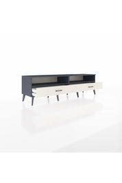 Hyperion TV Ünitesi 2 Raflı 2 Çekmeceli  176x44x51 Antrasit-Antrasit/Aytaşı