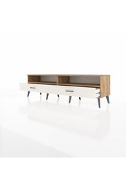 Hyperion TV Ünitesi 2 Raflı 2 Çekmeceli  176x44x51 Çam-Çam/Aytaşı
