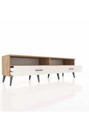 Hyperion TV Ünitesi 2 Raflı 2 Çekmeceli  176x44x51 Çam-Çam/Aytaşı