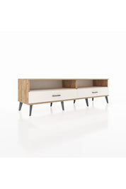 Hyperion TV Ünitesi 2 Raflı 2 Çekmeceli  176x44x51 Çam-Aytaşı/Aytaşı