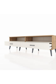 Hyperion TV Ünitesi 2 Raflı 2 Çekmeceli  176x44x51 Çam-Aytaşı/Aytaşı