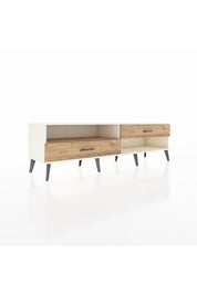 Hyperion TV Ünitesi Tek Raflı 2 Çekmeceli  176x44x51 Aytaşı-Çam/Çam