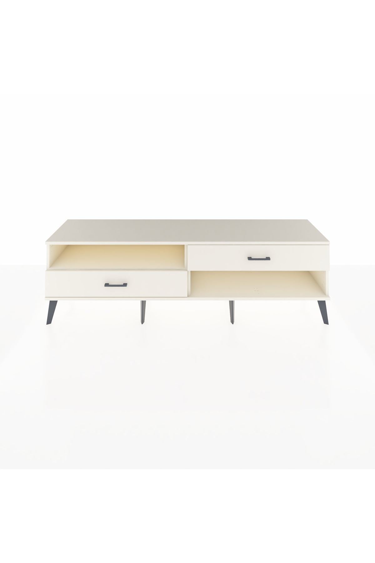 Hyperion TV Ünitesi Tek Raflı 2 Çekmeceli  176x44x51 Aytaşı-Aytaşı/Aytaşı