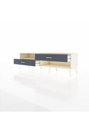 Hyperion TV Ünitesi Tek Raflı 2 Çekmeceli  176x44x51 Aytaşı-Aytaşı/Antrasit