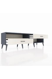 Hyperion TV Ünitesi Tek Raflı 2 Çekmeceli  176x44x51 Antrasit-Aytaşı/Aytaşı