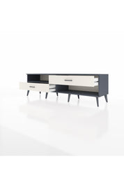 Hyperion TV Ünitesi Tek Raflı 2 Çekmeceli  176x44x51 Antrasit-Antrasit/Aytaşı