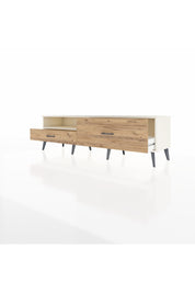 Hyperion TV Ünitesi Tek Raflı 2 Çekmeceli  176x44x51 Aytaşı-Aytaşı/Çam