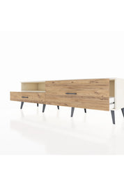 Hyperion TV Ünitesi Tek Raflı 2 Çekmeceli  176x44x51 Aytaşı-Aytaşı/Çam