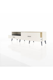 Hyperion TV Ünitesi Tek Raflı 2 Çekmeceli  176x44x51 Aytaşı-Antrasit/Aytaşı