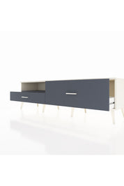 Hyperion TV Ünitesi Tek Raflı 2 Çekmeceli  176x44x51 Aytaşı-Antrasit/Antrasit