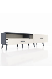 Hyperion TV Ünitesi Tek Raflı 2 Çekmeceli  176x44x51 Antrasit-Aytaşı/Aytaşı