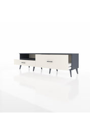 Hyperion TV Ünitesi Tek Raflı 2 Çekmeceli  176x44x51 Antrasit-Antrasit/Aytaşı