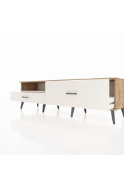 Hyperion TV Ünitesi Tek Raflı 2 Çekmeceli  176x44x51 Çam-Aytaşı/Aytaşı