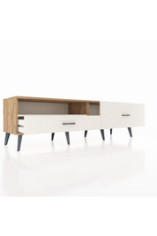 Hyperion TV Ünitesi Tek Raflı 2 Çekmeceli  176x44x51 Çam-Aytaşı/Aytaşı
