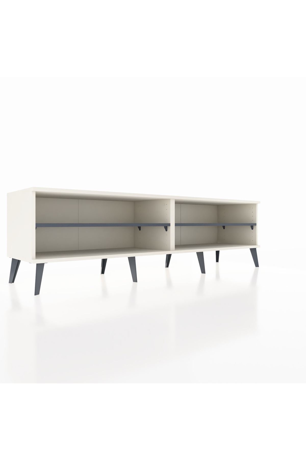 Hyperion TV Ünitesi 2 Raflı  176x44x51 Aytaşı-Aytaşı/Antrasit