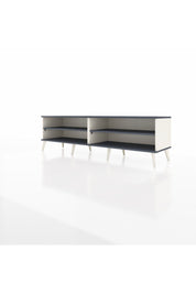 Hyperion TV Ünitesi 2 Raflı  176x44x51 Aytaşı-Antrasit/Antrasit