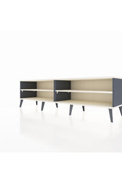 Hyperion TV Ünitesi 2 Raflı  176x44x51 Antrasit-Aytaşı/Aytaşı