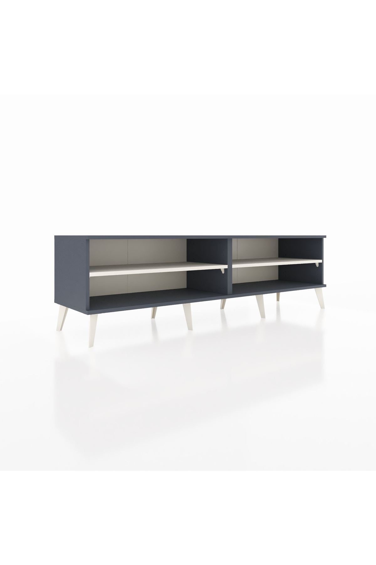 Hyperion TV Ünitesi 2 Raflı  176x44x51 Antrasit-Antrasit/Aytaşı