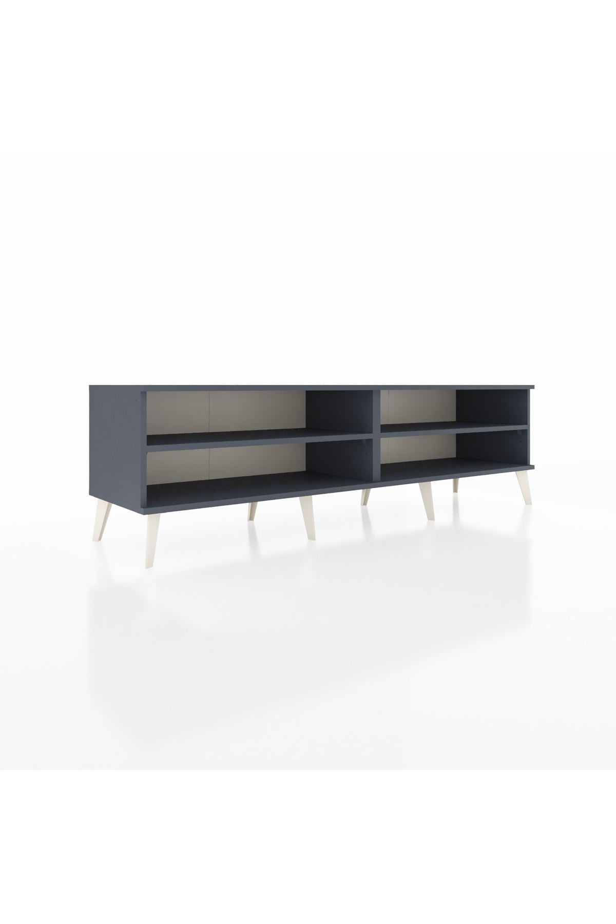 Hyperion TV Ünitesi 2 Raflı  176x44x51 Antrasit-Antrasit/Antrasit