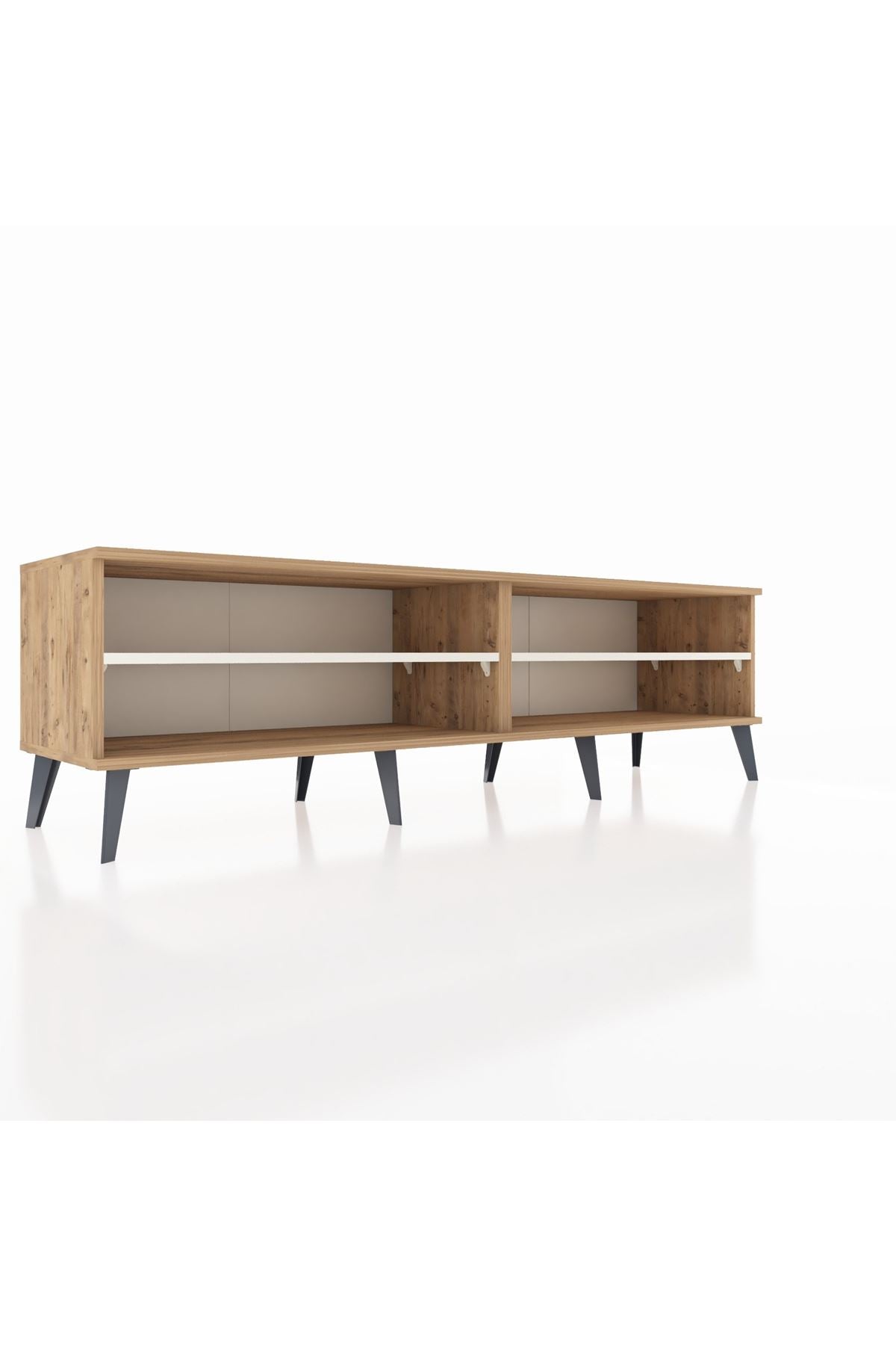 Hyperion TV Ünitesi 2 Raflı  176x44x51 Çam-Çam/Aytaşı