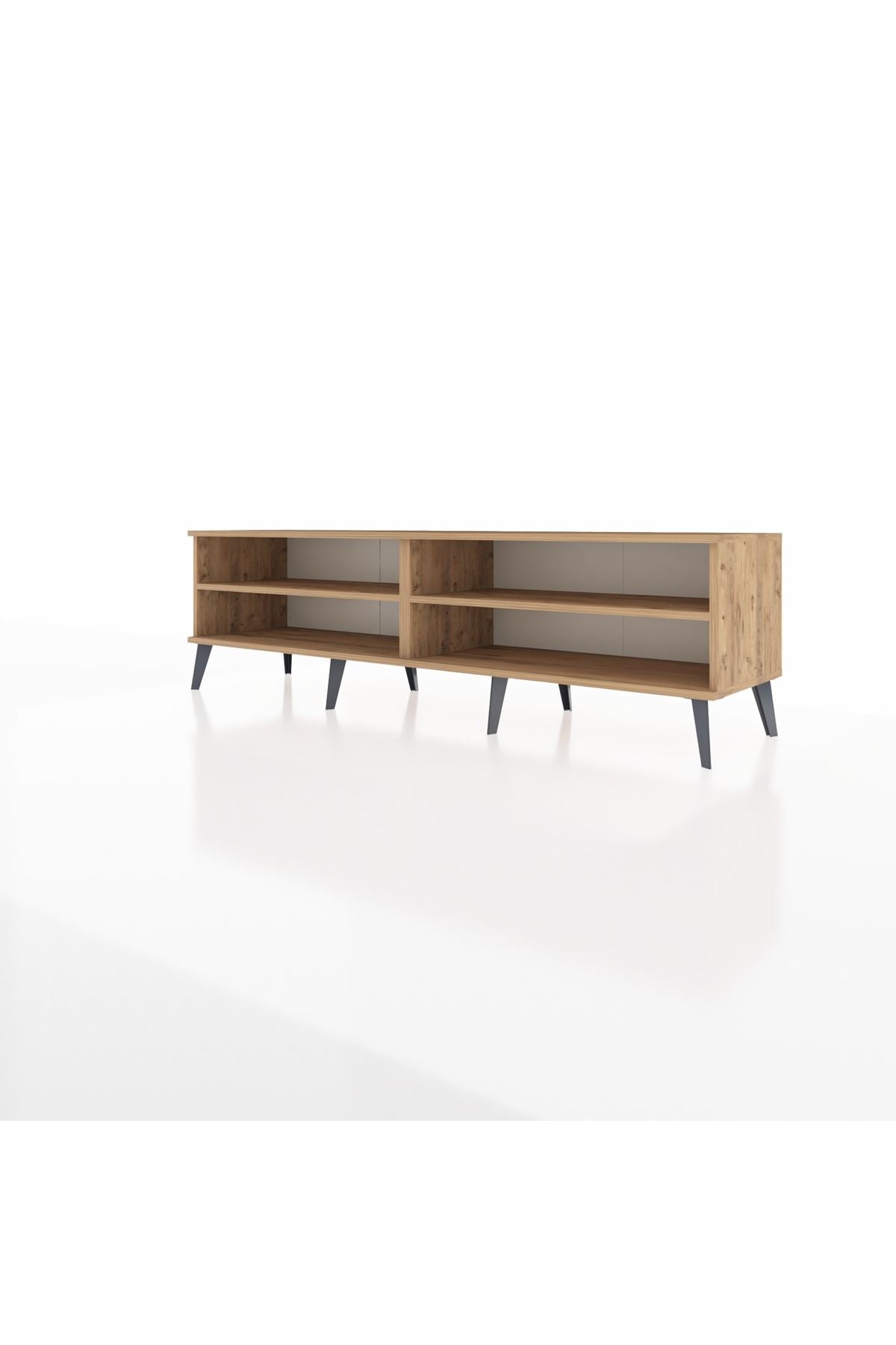 Hyperion TV Ünitesi 2 Raflı  176x44x51 Çam-Çam/Çam