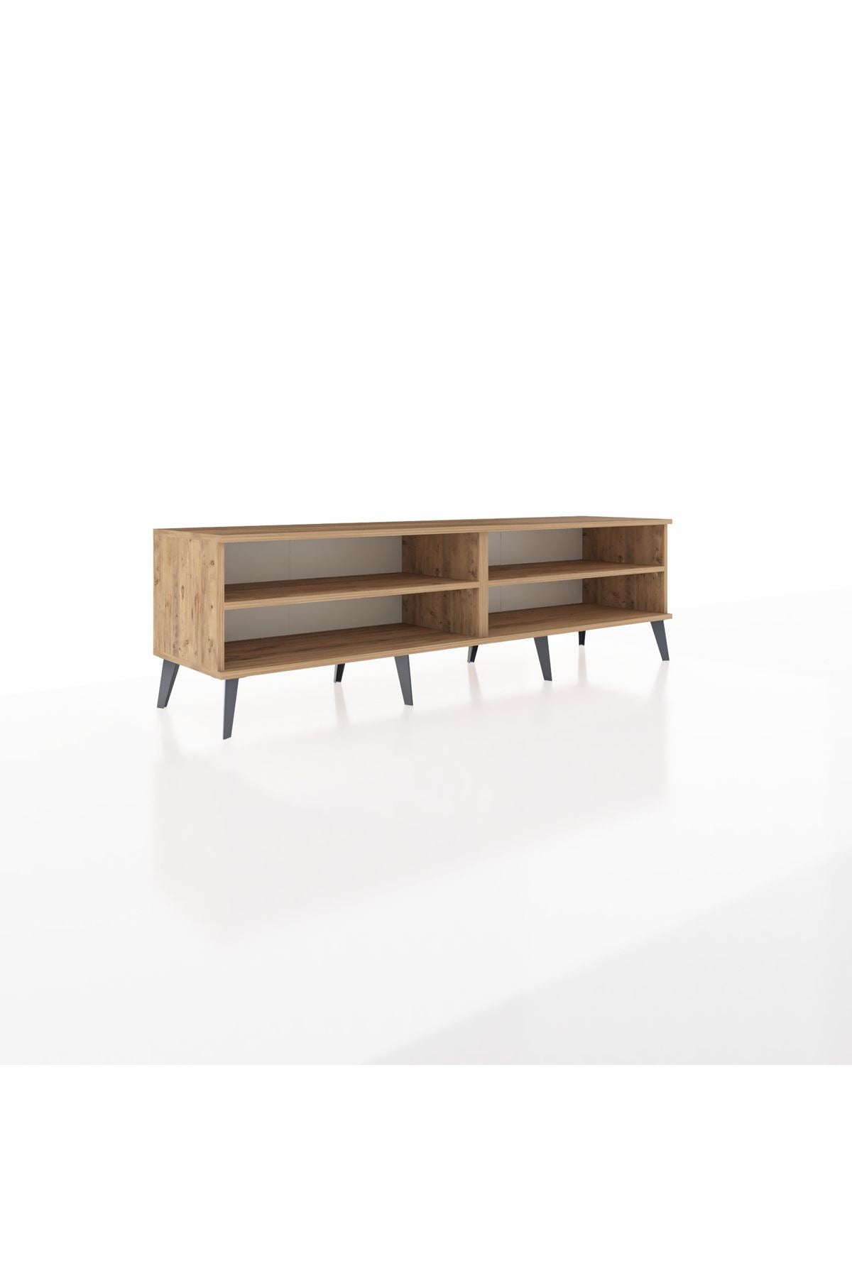 Hyperion TV Ünitesi 2 Raflı  176x44x51 Çam-Çam/Çam