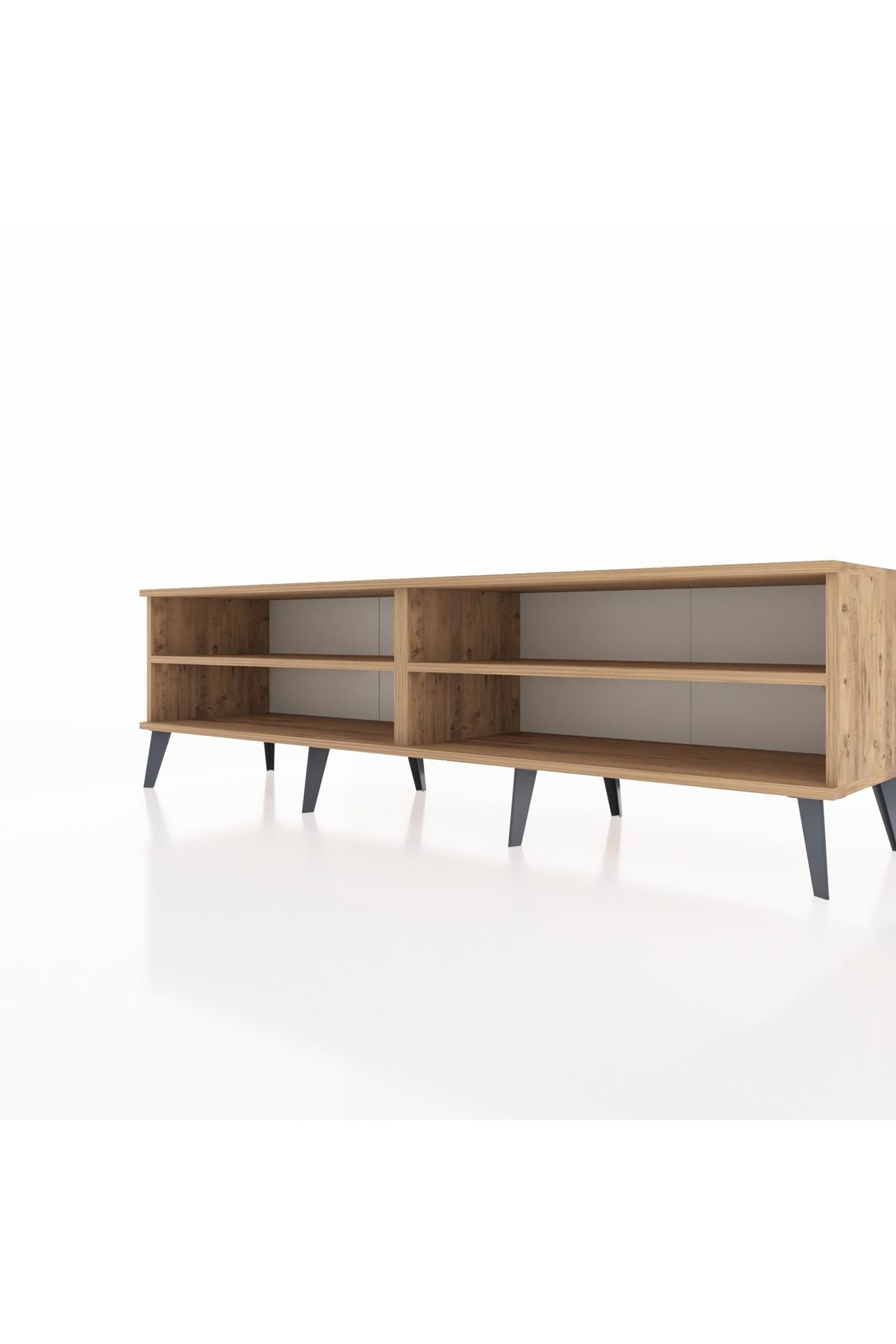 Hyperion TV Ünitesi 2 Raflı  176x44x51 Çam-Çam/Çam